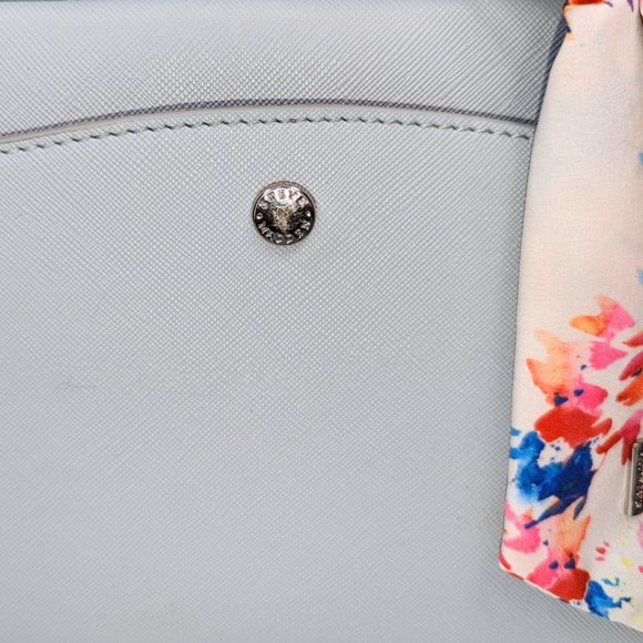 Steve Madden NWOT Mini Light Blue Convertible Cross Body Purse - Picture 6 of 14